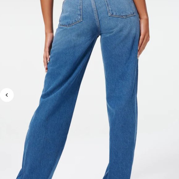 GOOD ’90s RELAXED JEANS by GOOD AMERICAN - Picture 2 of 8